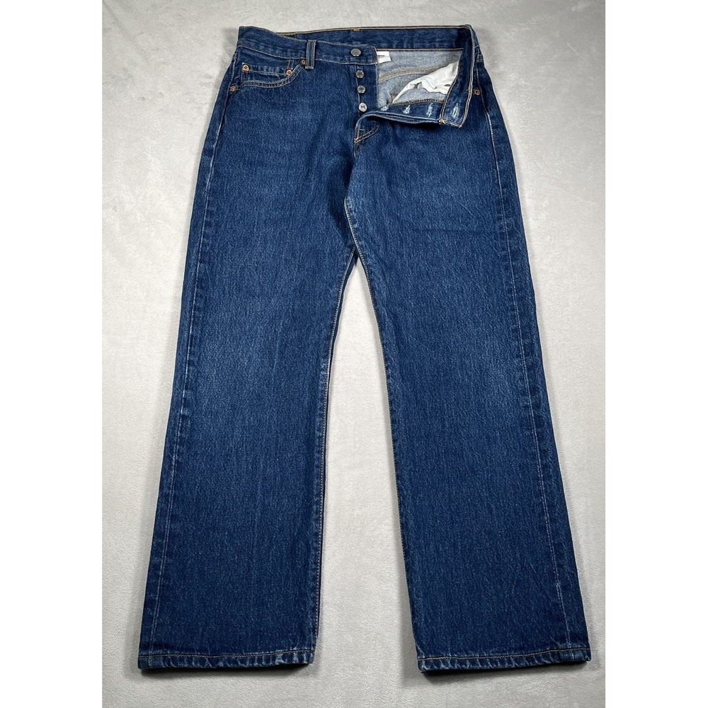 Levi's Mens 501 XX Original Straight Leg Button Fly Denim Jeans 31x30 VTG Y2K